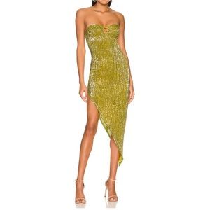 Mackenzie Midi Dress in Limoncello